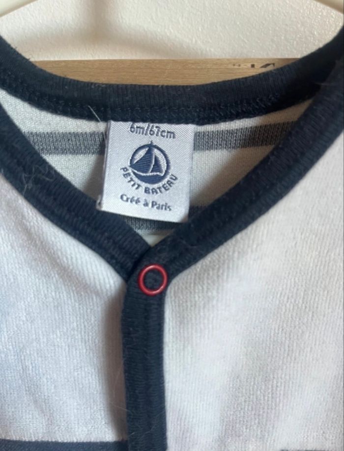 Pyjama petit bateau - 6 mois - photo numéro 3