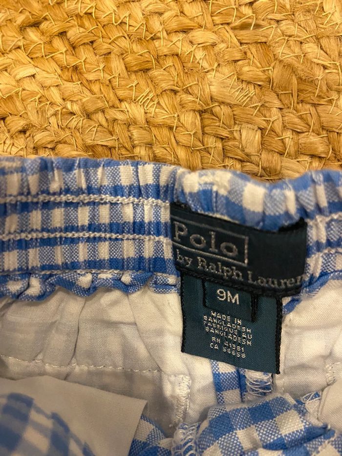 Short garçon 9 mois Ralph Lauren - photo numéro 4