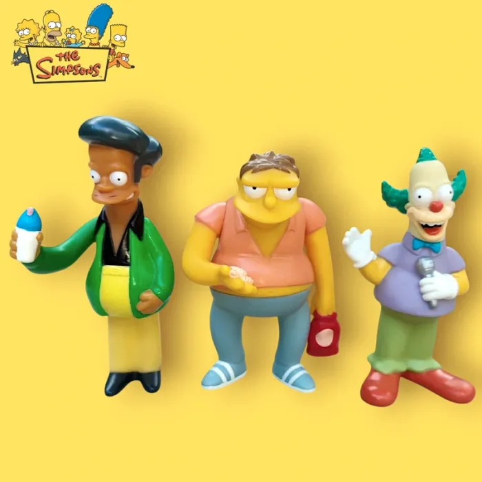 Lot de 3 figurines The Simpsons Quick de 2000 AD