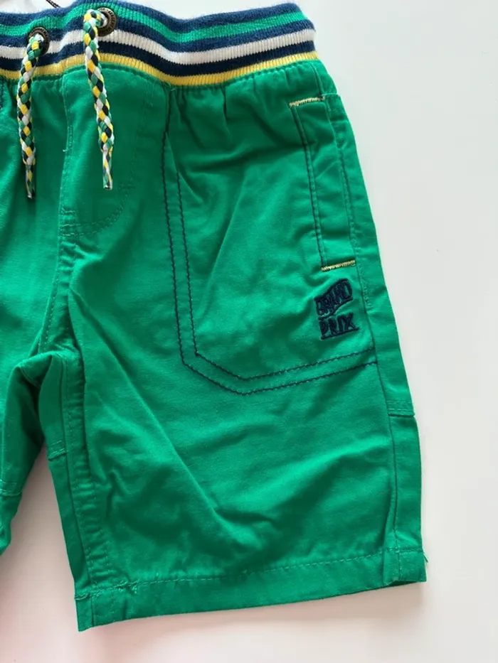 Short vert - 2 ans (92cm) - Sergent Major - neuf avec étiquette - photo numéro 2
