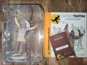 Taupe au regard perçant Figurine Tintin + Livret