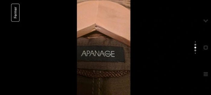 Blazer elegant Apanage lin et viscose be/fr 46 - photo numéro 6