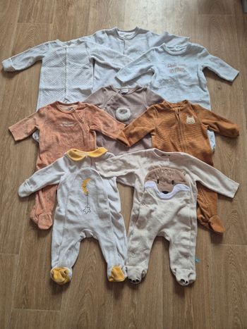 Lot pyjama mixte