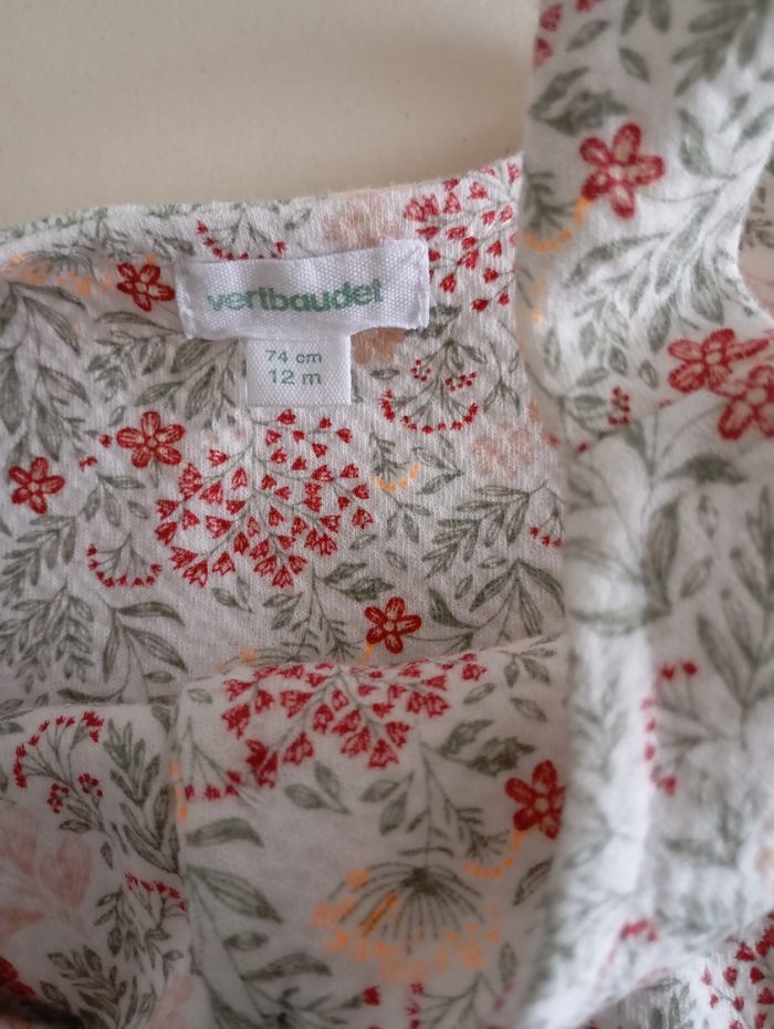 Jolie robe fleurie Verbaudet - photo numéro 2