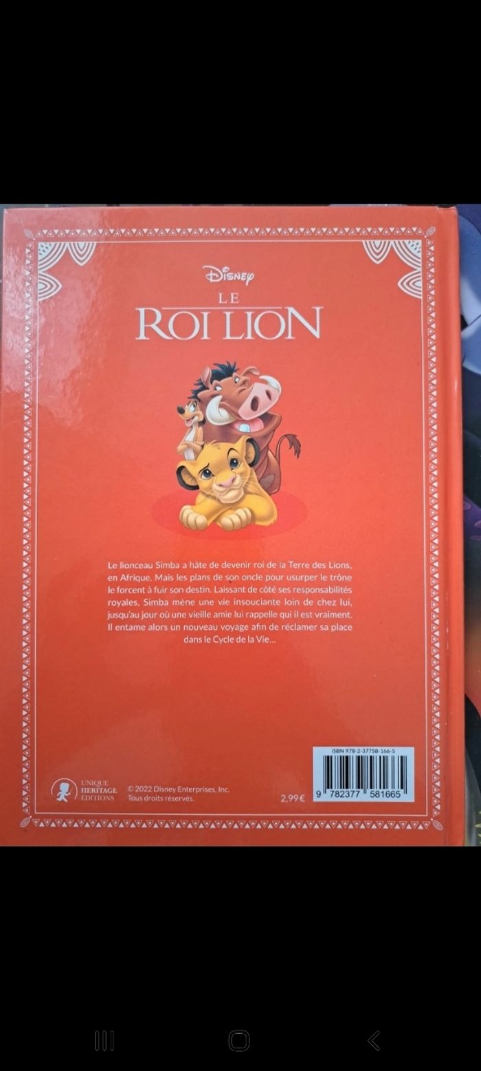 Bd le roi lion - photo numéro 2
