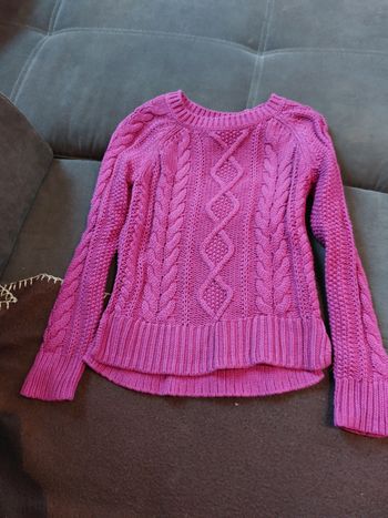 Pull fushia 4ans