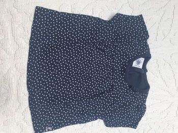 T shirt manches courtes Petit Bateau fille 12 mois