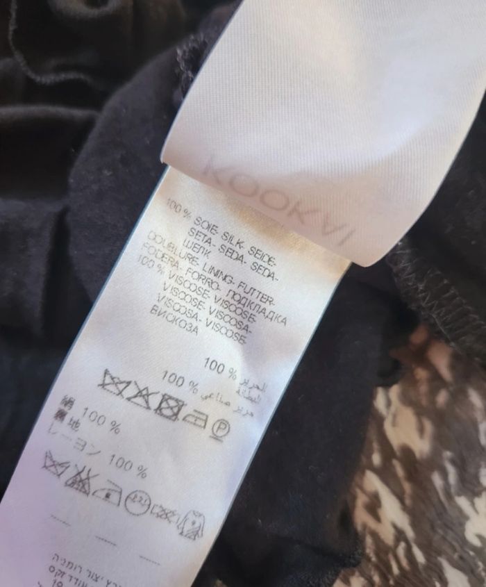 Jupe courte Kookaï – Taille 36 – Noir & blanc – Doublée - photo numéro 6