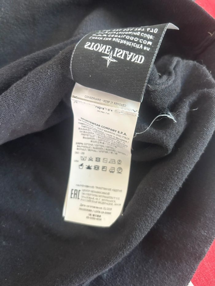 Sweat Stone Island taille S noir - photo numéro 8