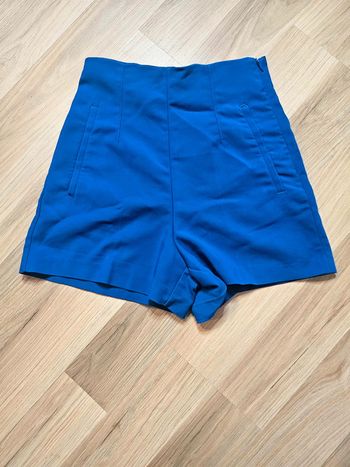 Short Zara Taille S – Bleu électrique