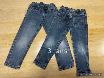 Lot 2 jeans 3 ans