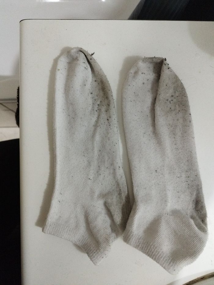 Chaussettes femme porté