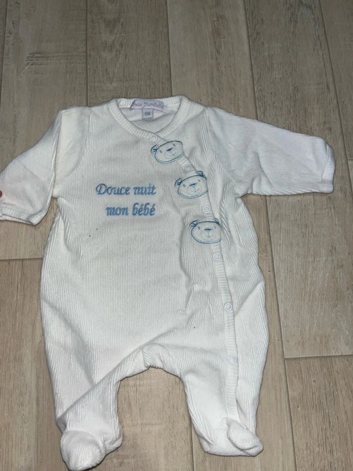 Lot de 4 pyjamas bébé - photo numéro 2