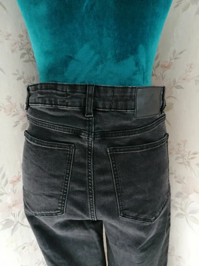 Jeans noir skinny high waist / don't call me jennyfer / (42) - photo numéro 7