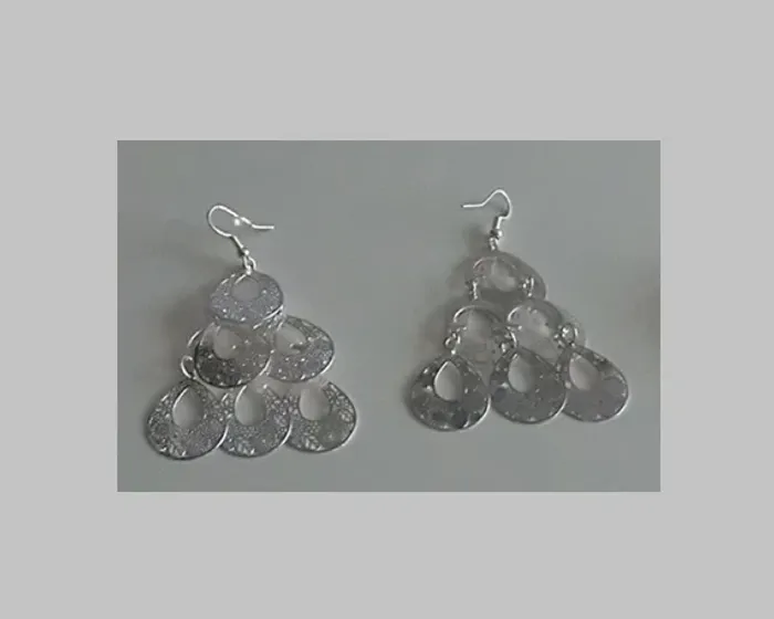 Boucles d'oreilles 7 cm - photo numéro 2