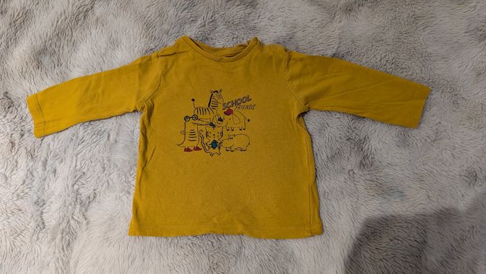 T-shirt manches longues Pat et Ripaton taille 6 mois - photo numéro 1