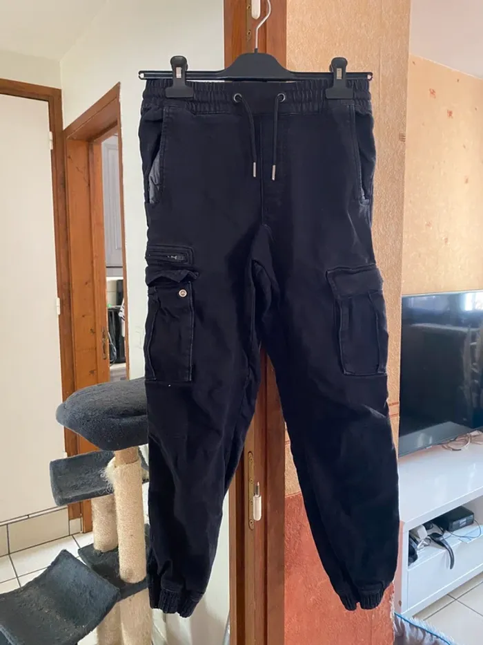 Pantalon cargo homme Kiabi – Taille XXS - photo numéro 2