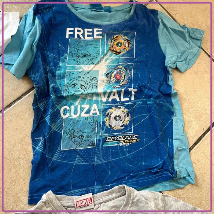 Lot 6 tshirt taille 8 ans - photo numéro 4