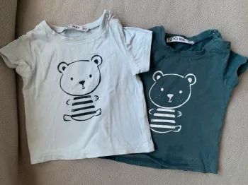 T-shirts manches courtes 18 mois