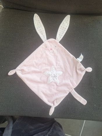 Doudou lapin tex