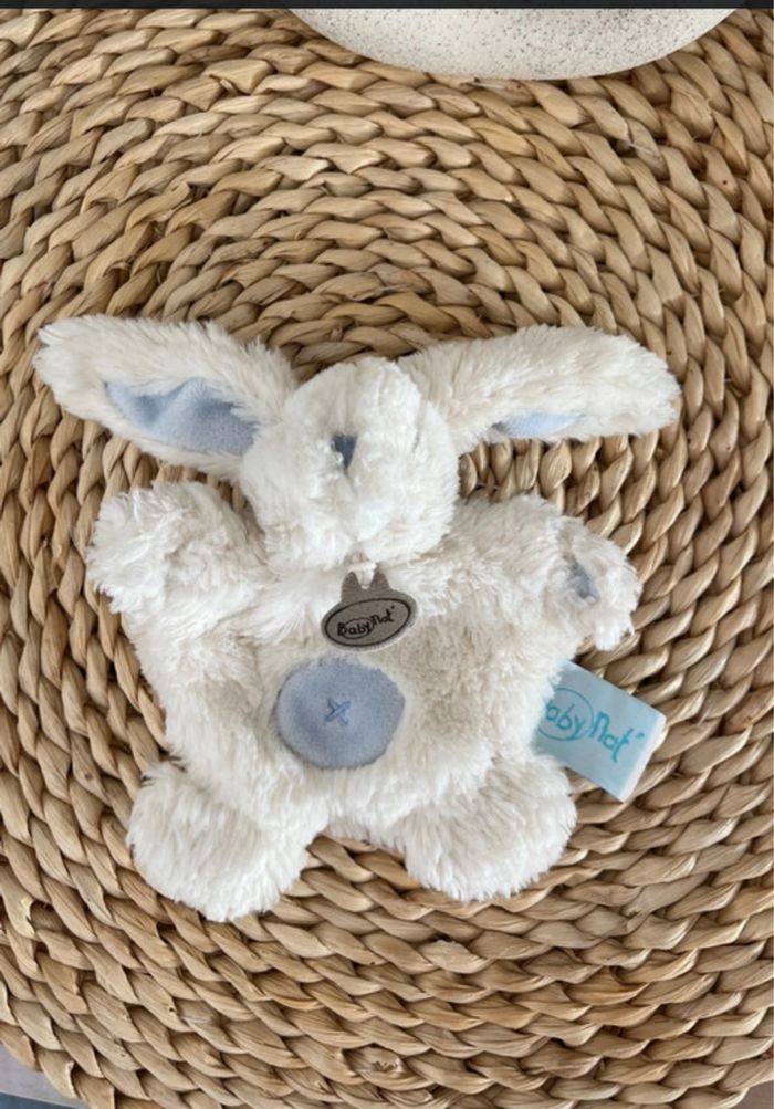 Doudou lapin baby nat - photo numéro 3