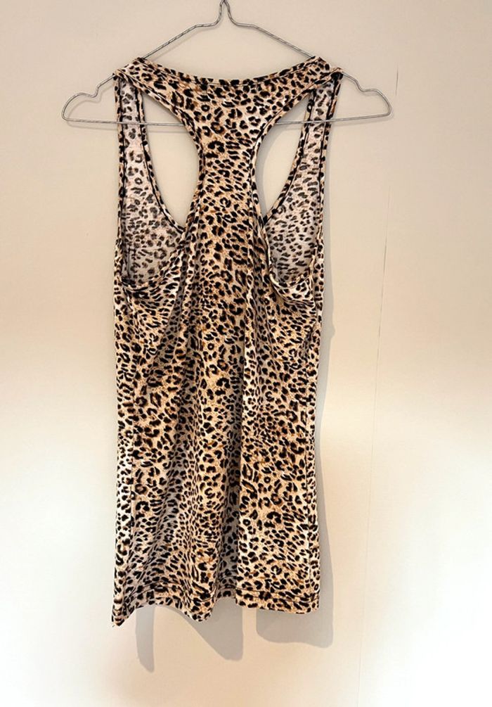 Débardeur léopard strass - photo numéro 4