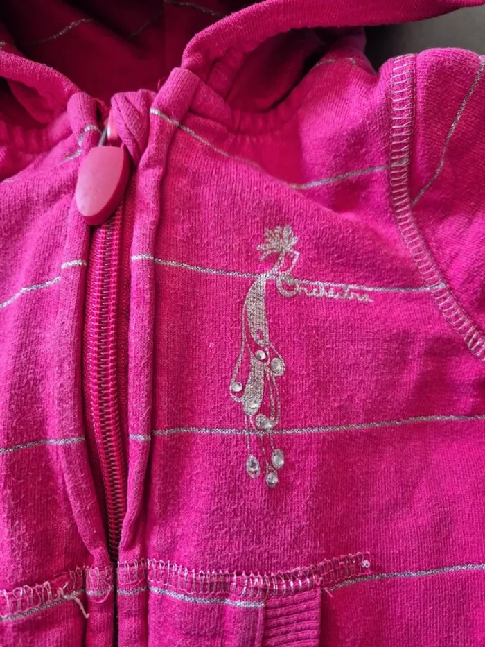 Veste a capuche,  Fille 2 ans - photo numéro 3