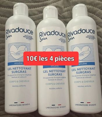 Gel nettoyant surgras rivadouce soin