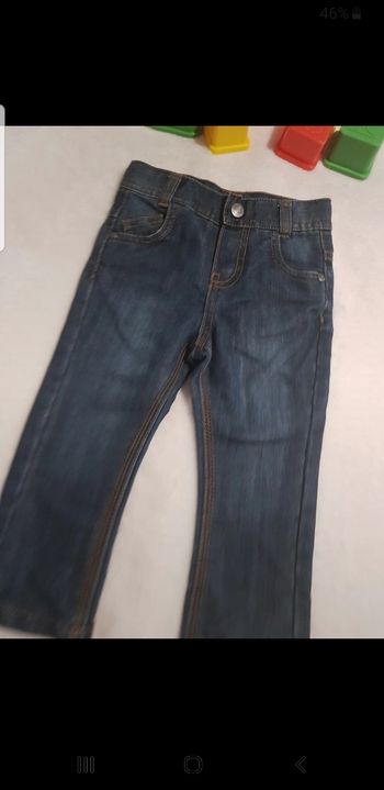 Jean bébé taille 12 mois