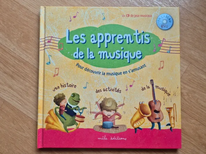 Livre "Les apprentis de la musique"