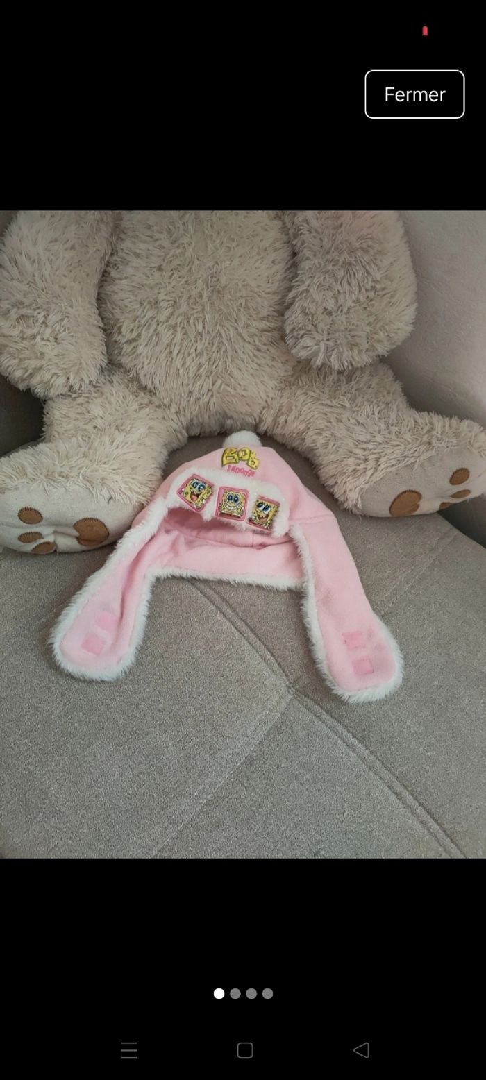 Bonnet bob l'éponge taille 54