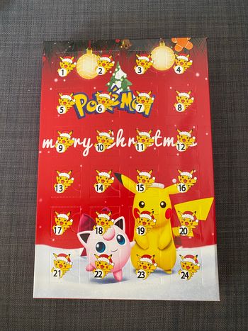 Calendrier de l’avent Pokemon