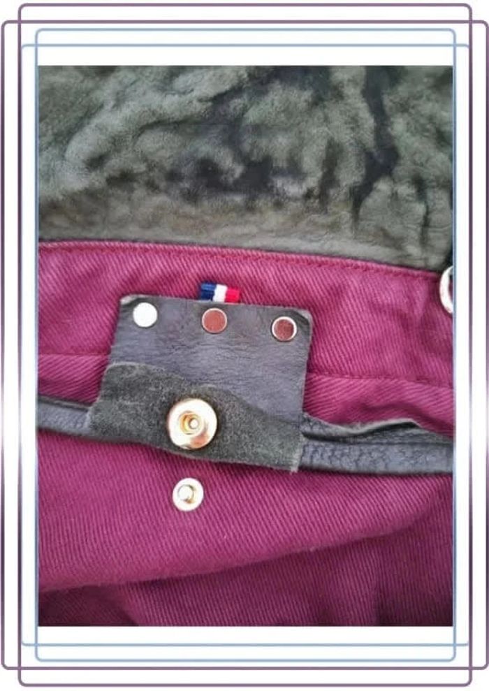 Sac à bandoulière vintage Craie studio, bon état, 35x25cm - photo numéro 3