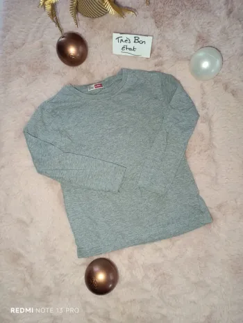 T shirt gris dpam 4 ans