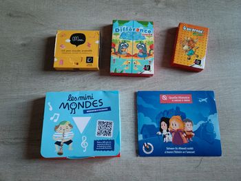 Lot jeux de cartes macdo