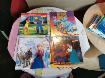 Lot de 4 livres Disney