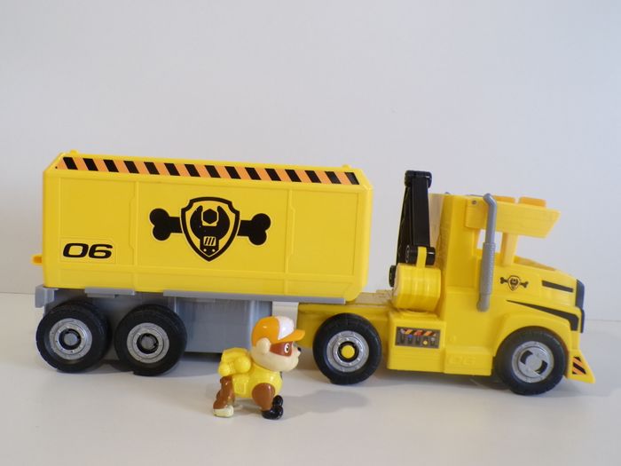 Camion de chantier - Ruben - Paw Patrol - Pat Patrouille - photo numéro 3