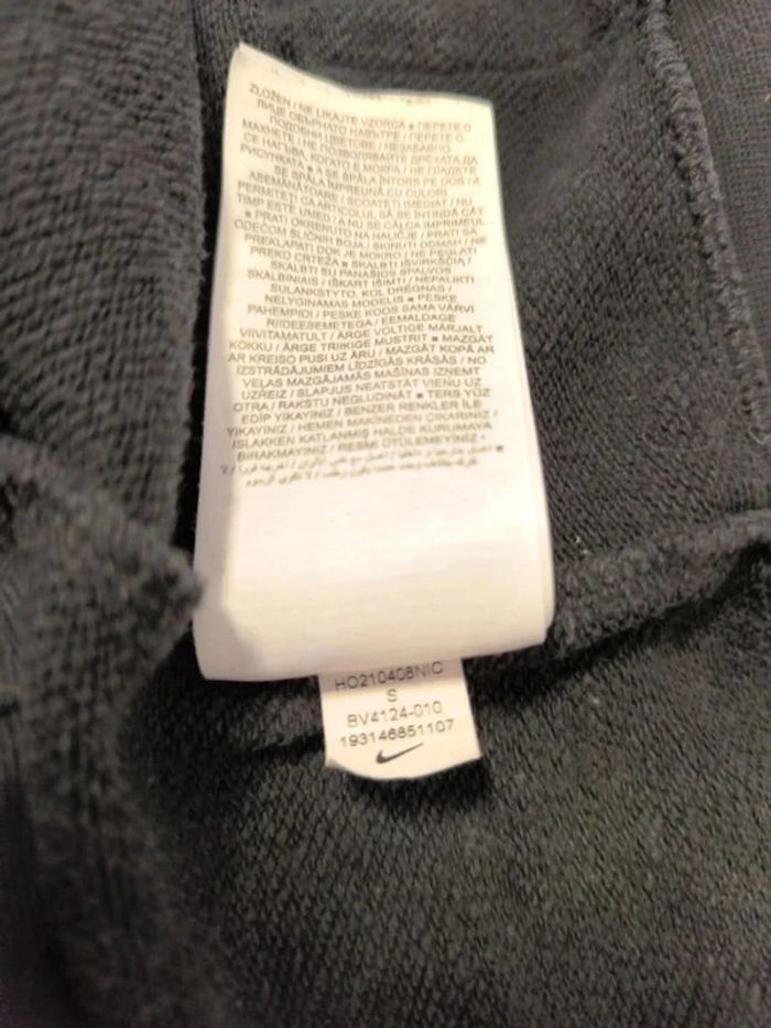 Sweat à capuche Nike - Noir - Logo brodé - Taille S - photo numéro 6