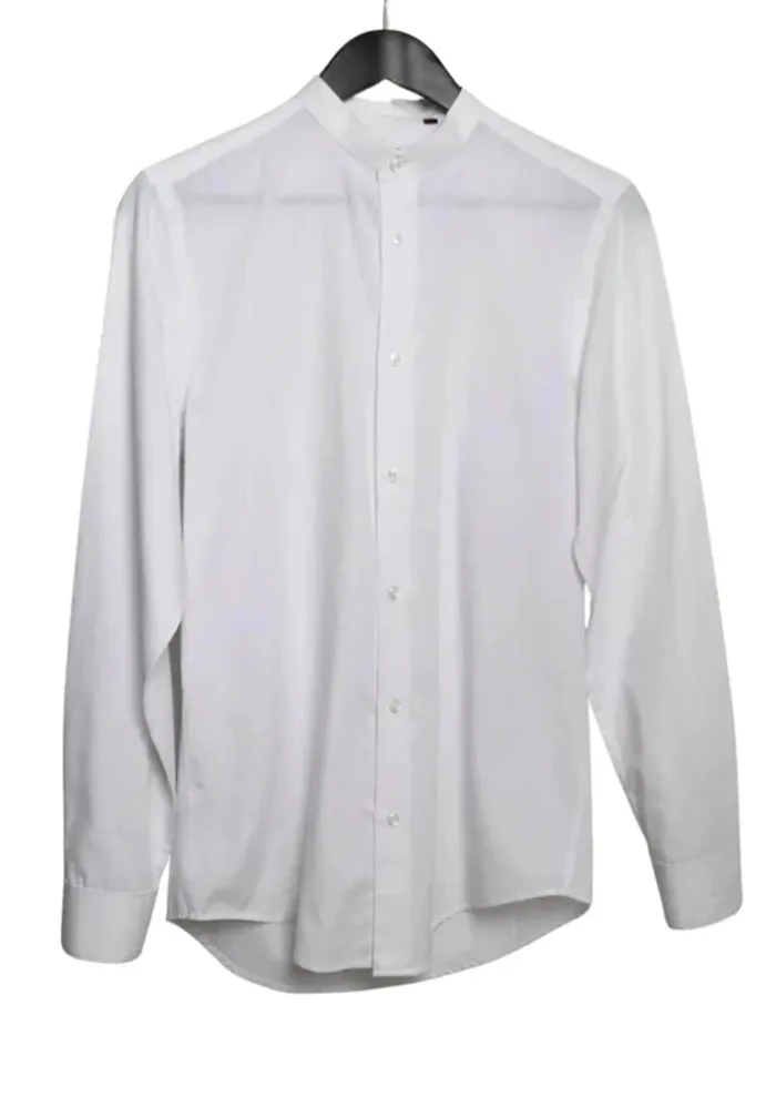 Chemise blanche col officier Georges REch Taille S - photo numéro 2