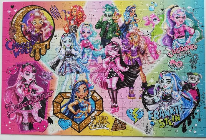 Puzzle 300 pieces. Trèfl, Monster High, 2024. Dd1131 - photo numéro 2