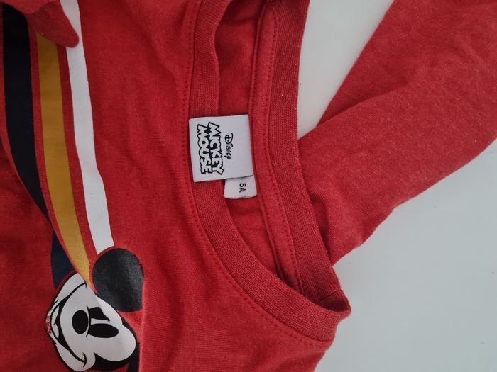 T shirt manche longue mickey - photo numéro 2