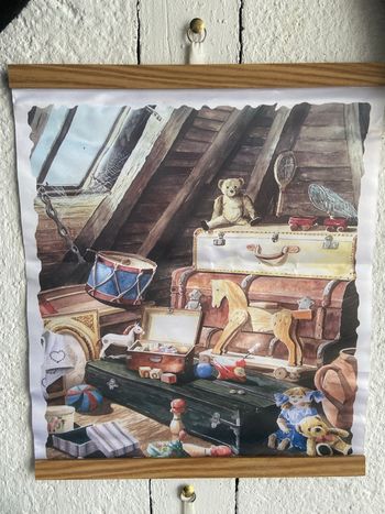 Affiche murale vintage 