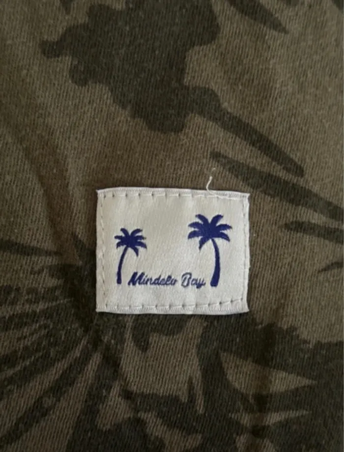 Débardeur kaki motif tropical - photo numéro 4