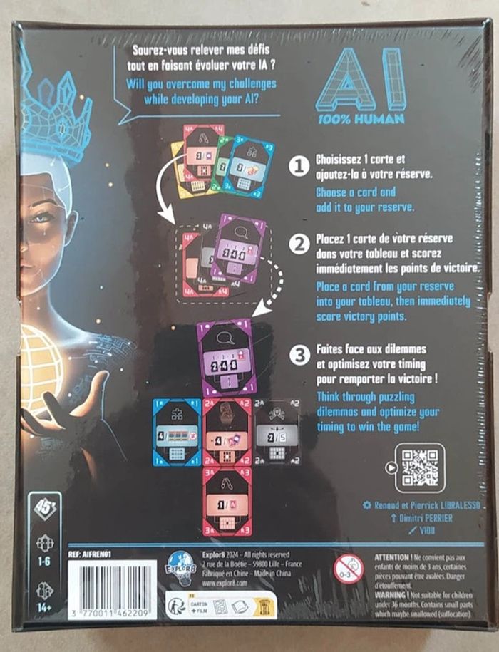 AI : 100% Humain - Jeu de société sous emballage - Prix Ferme - photo numéro 2