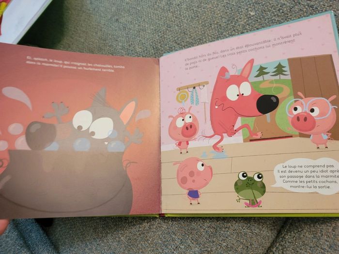 Livre les 3 petits cochons - photo numéro 7