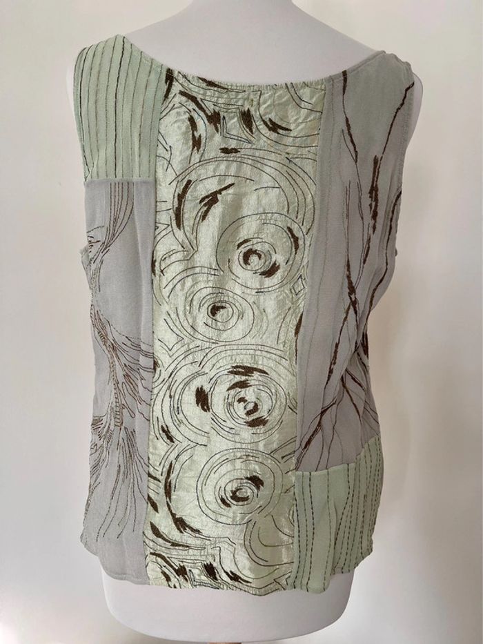 Blouse sans manche - Nitya - T. 42 - photo numéro 3