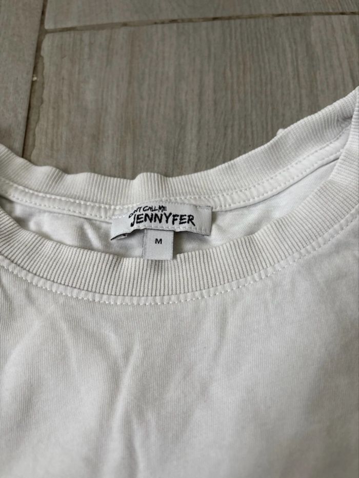 T-shirt blanc Jennyfer – Taille M - photo numéro 2