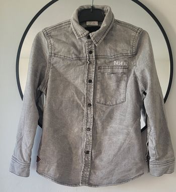 Chemise grise pour garçon marque zara