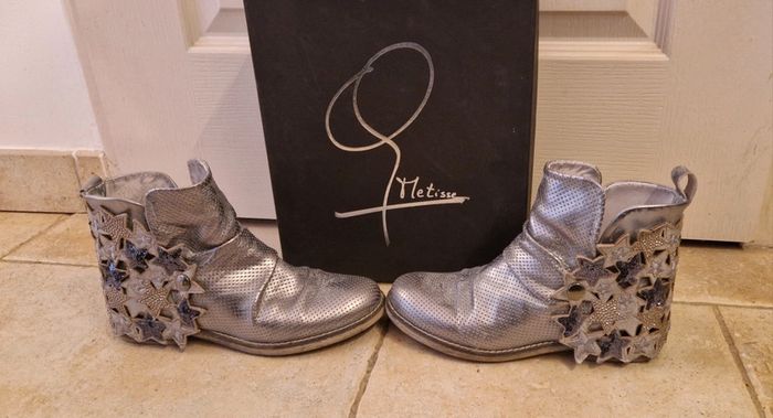 Bottines en cuir étoile Métisse - photo numéro 2