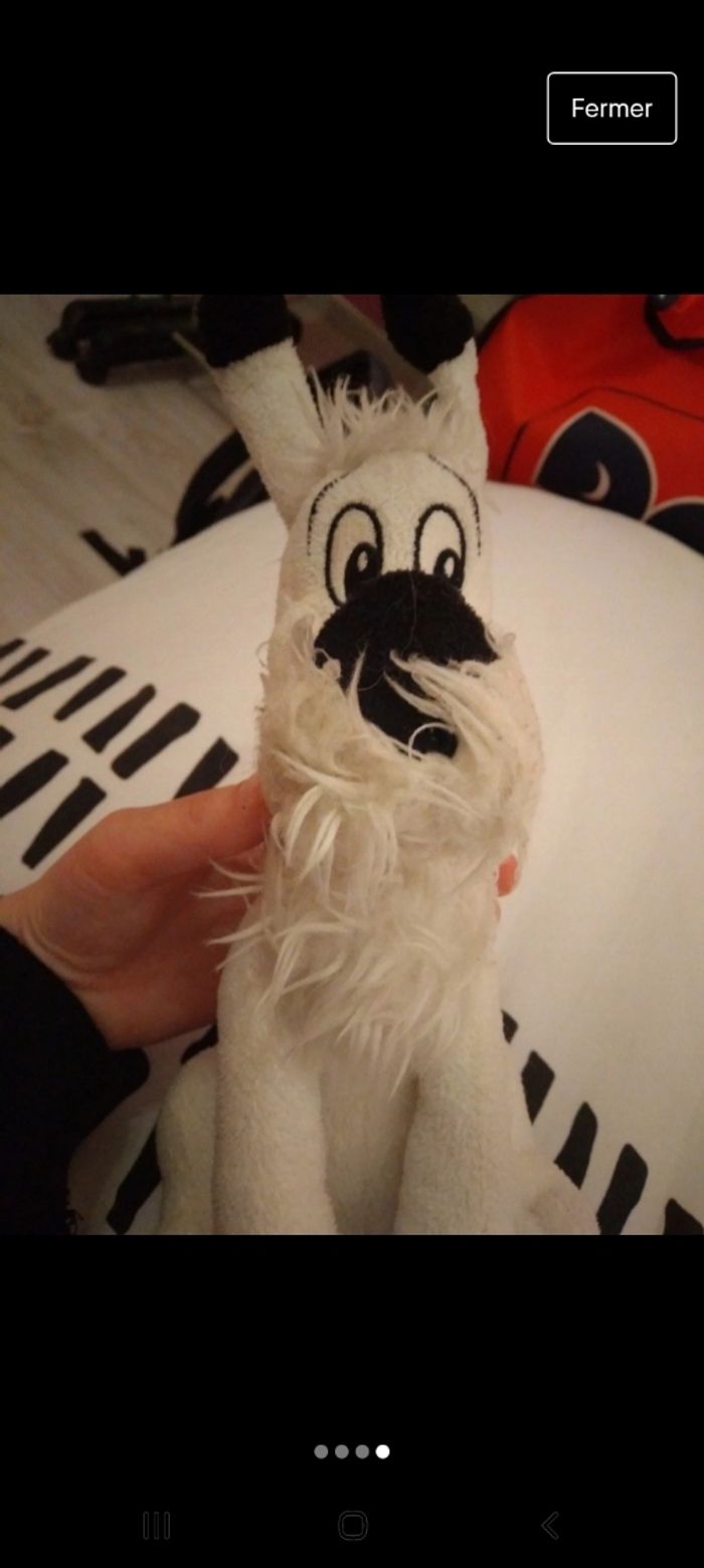 Peluche Idéfix Parc astérix - photo numéro 3